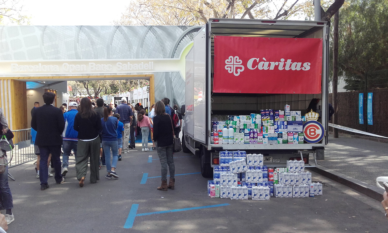 MS SERVICE COLABORA CON CÁRITAS EN EL TORNEO CONDE DE GODÓ